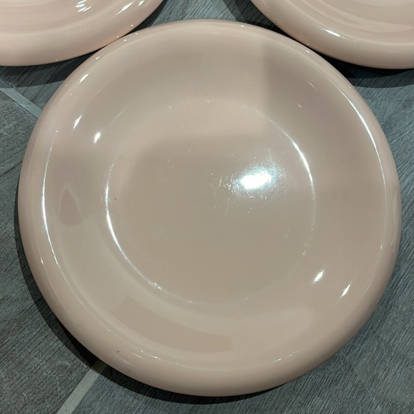 3 Baker, Hart and Stuart for Mervyns, USA Pottery Peach Pale pink 7.75” Plate - Picture 5 of 6